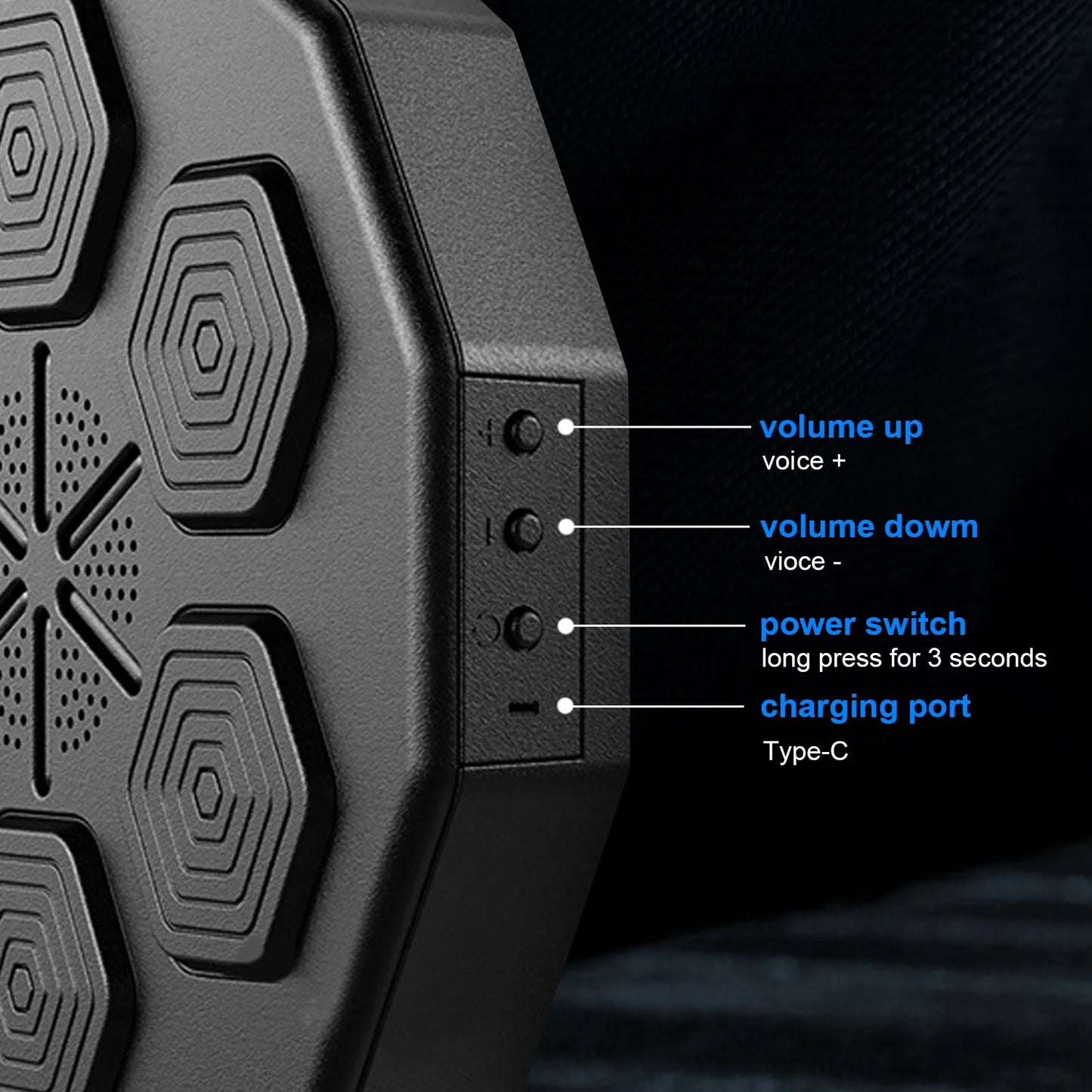 Revolutionize Your Workout with the Smart Music Boxing Machine – Wall-Mounted Punching Pad with Bluetooth Connectivity and Boxing Gloves!