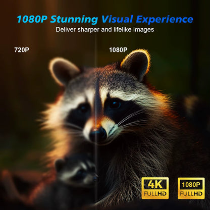 Transform Your Home Entertainment with the 4K Android 11 Smart Projector – Stunning 580ANSI Brightness and Voice Control for Ultimate Viewing Experience