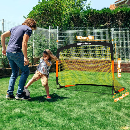 Soccer Net Kids Portable Soccer Goal for Backyard Training