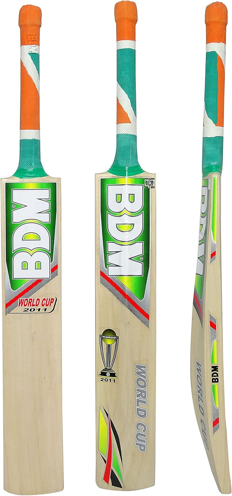 World Cup 2011  Adult Sizes English Willow Wood Cricket Bat with Carry Case - Choose Weight